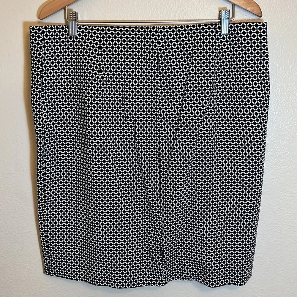 J. Jill Ponte Office Skirt Plus Size XL Tall